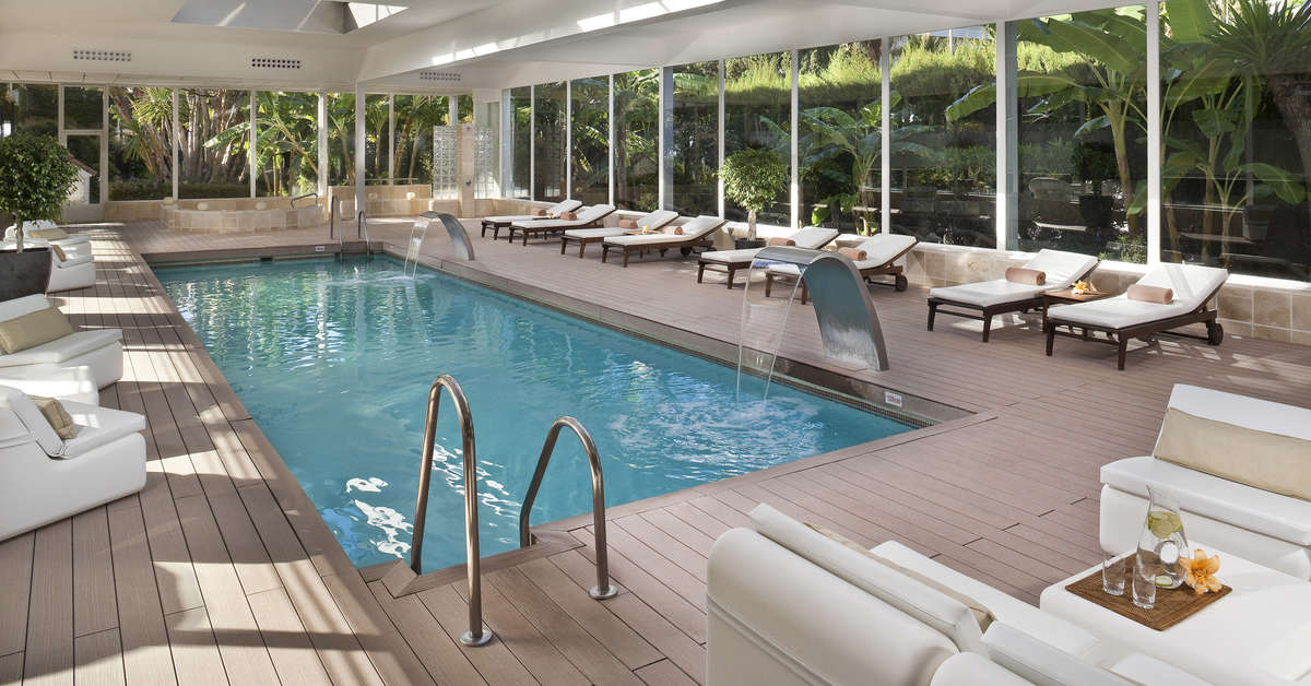 Een foto van het zwembad bij Hotel Don Pepe Gran Meliá
