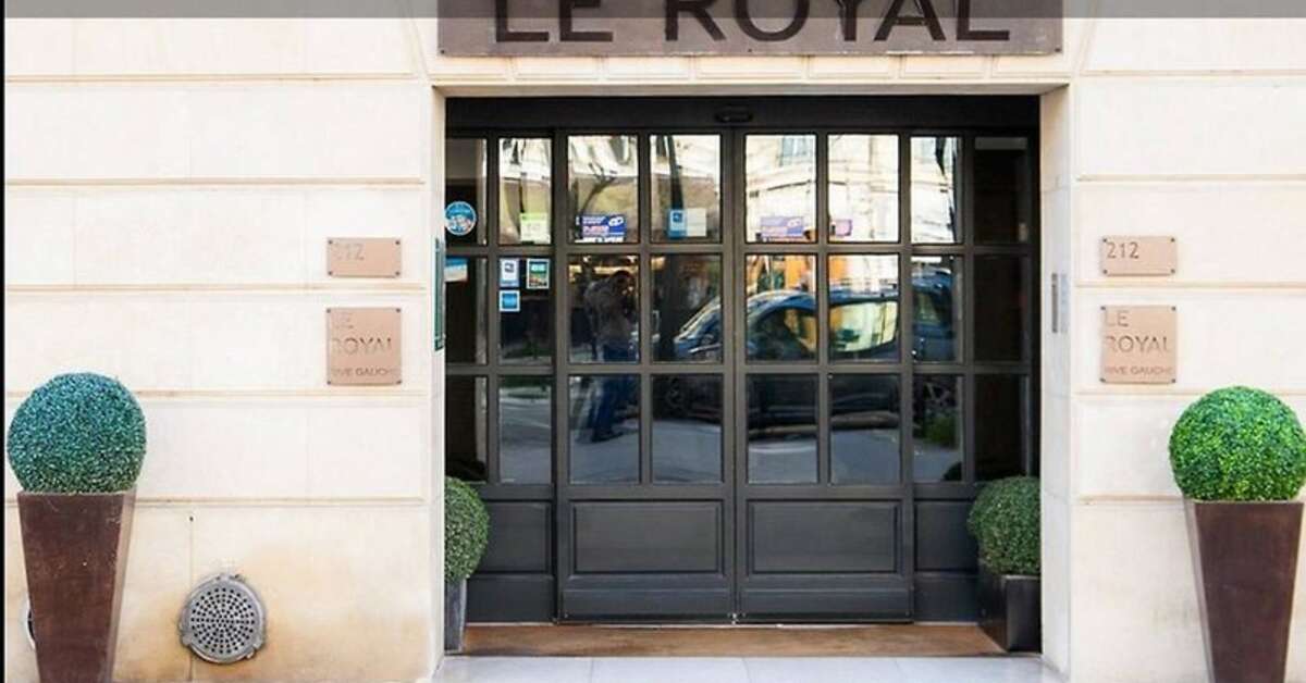 Een foto van een overzicht van Hotel Le Royal