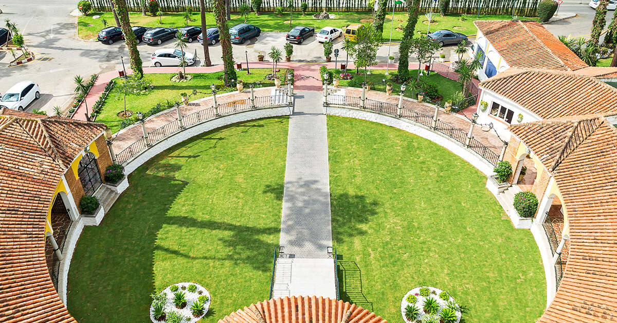 Een foto van de buitenkant van Roc Marbella Park Hotel