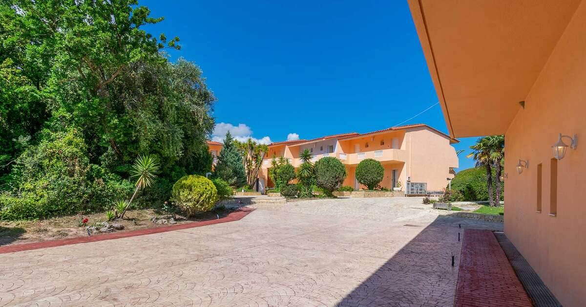 Een foto van het interieur van Hotel Ibiscus Corfu