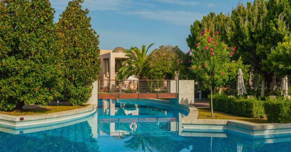 Ein Foto vom Pool im Gloria Serenity Resort