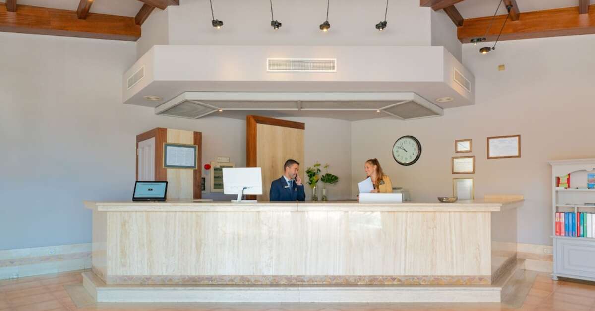 Een foto van het interieur van Appartementen Fariones
