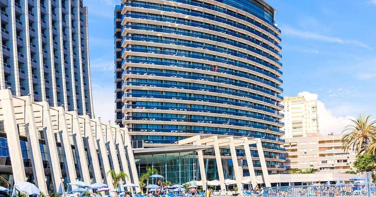 Een foto van de buitenkant van Gran Hotel Bali