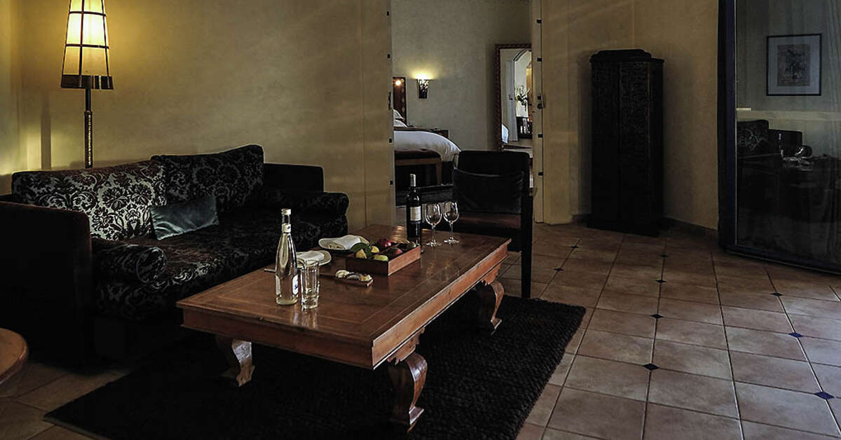 Een foto van het interieur van Le Medina Essaouira Thalassa Sea & Spa - MGallery Collection