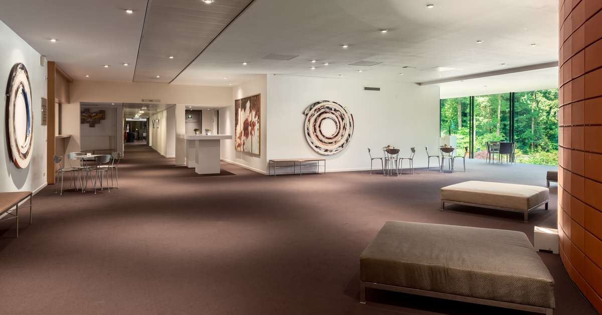 Een foto van het interieur van Fletcher Hotel Restaurant Sparrenhorst Veluwe