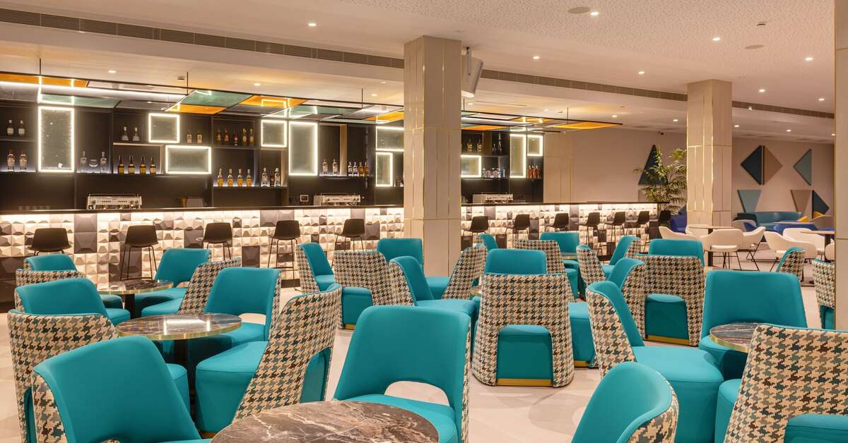 Een foto van de faciliteiten bij L'Azure Hotel