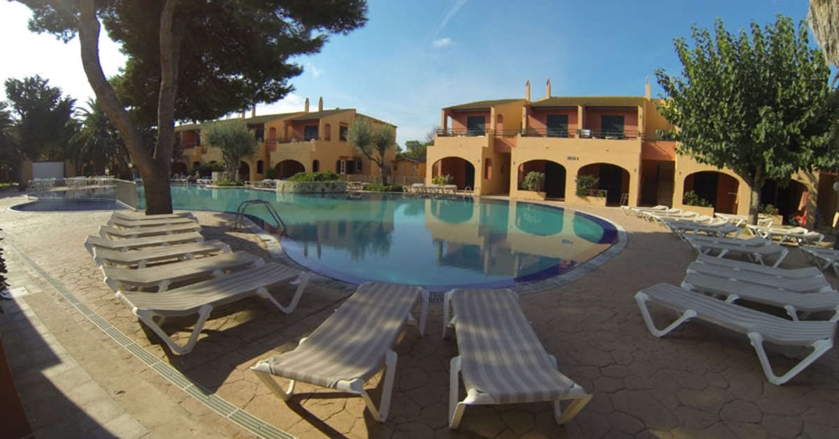 Een foto van een overzicht van Aparthotel Club Andria