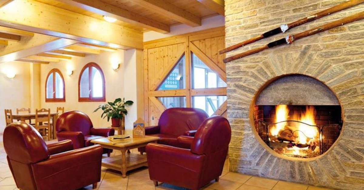 Een foto van het interieur van Residence Les Valmonts de Cenis