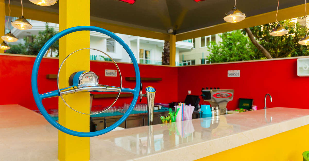 Een foto van de faciliteiten bij Side Su Hotel