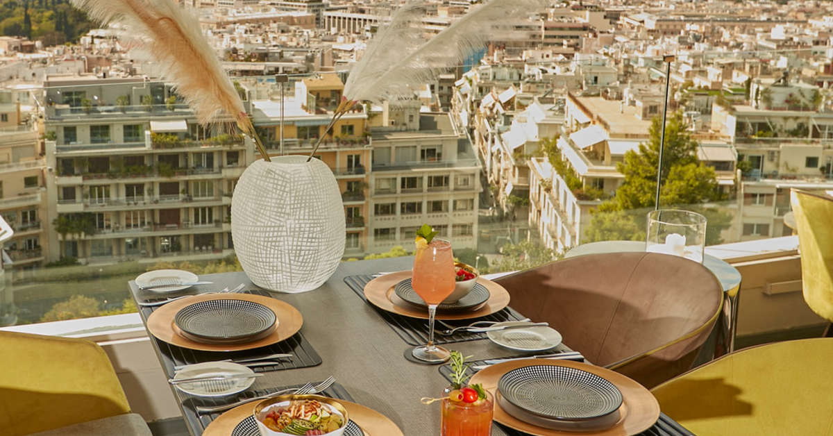 Ein Foto von den Einrichtungen im St. George Lycabettus Hotel