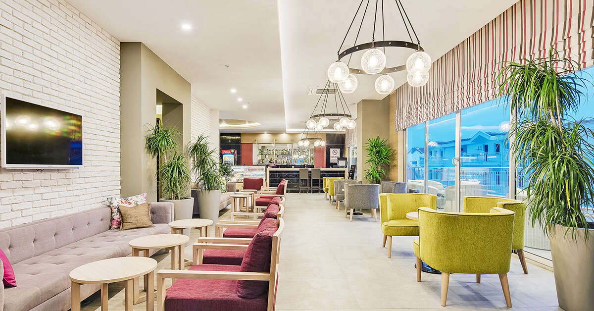 Een foto van de faciliteiten bij Side Su Hotel