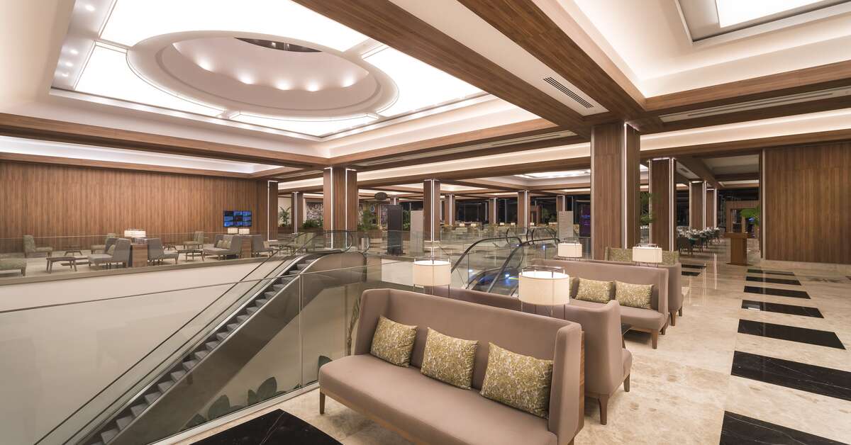Een foto van het interieur van Concorde Luxury Resort