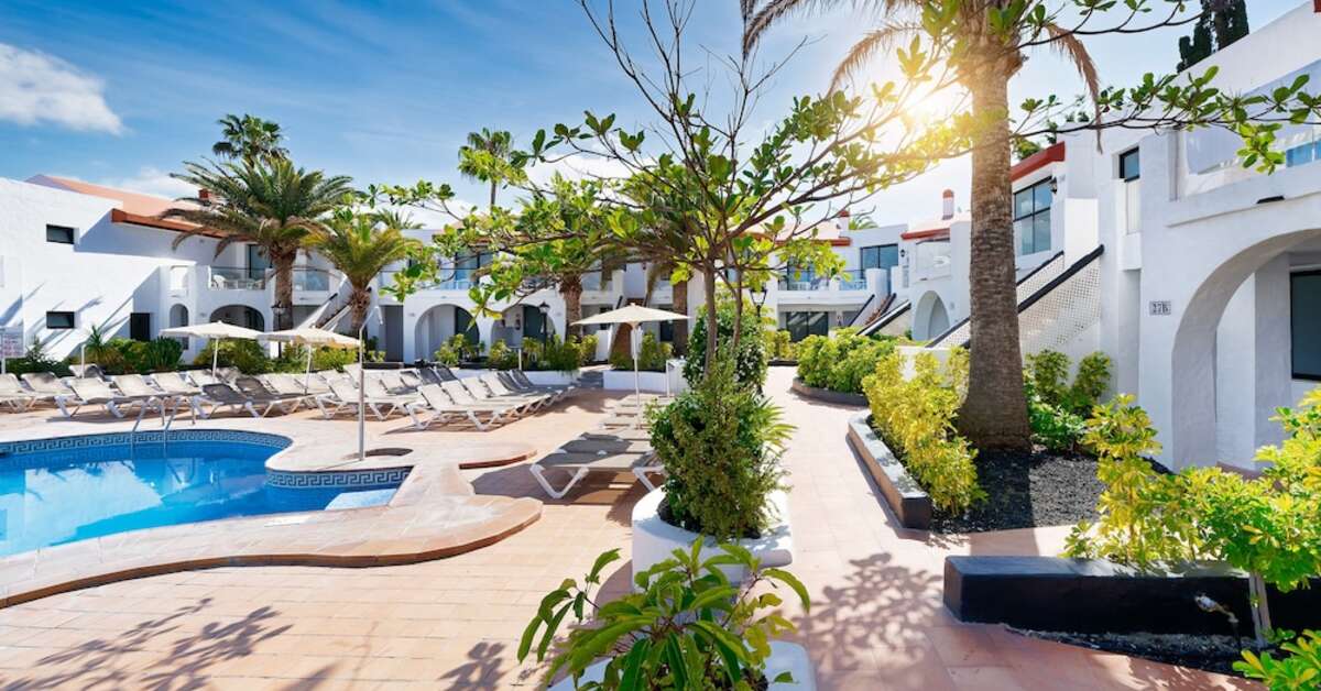 Een foto van het zwembad bij Bungalows Nido del Aguila