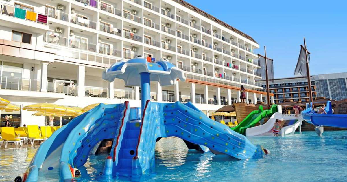 Een foto van het zwembad bij Eftalia Splash Resort