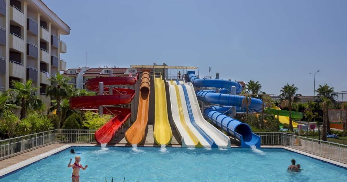 Een foto van het zwembad bij Hane Family Resort