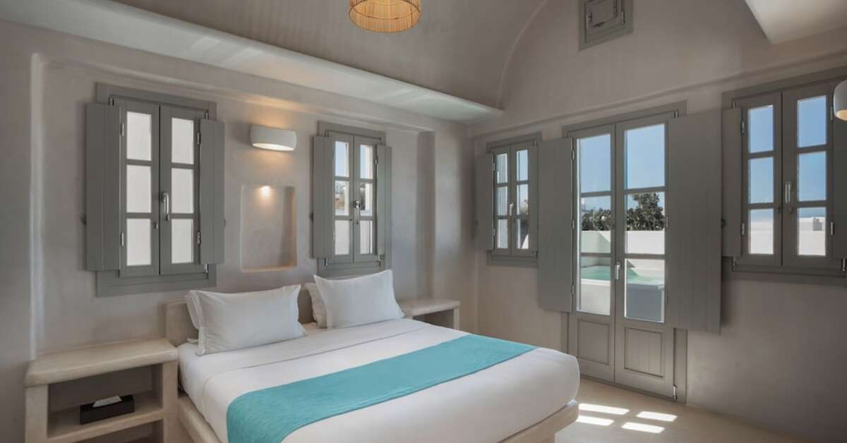 Een foto van Danae Suites Santorini