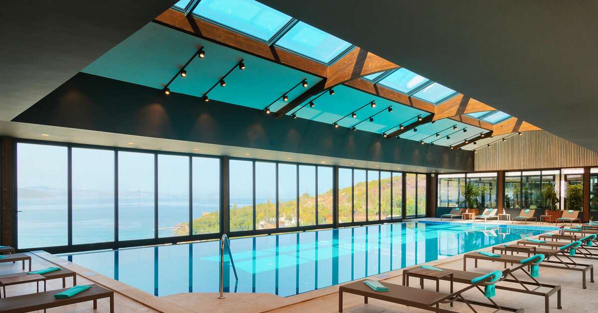 Een foto van het zwembad bij Le Meridien Bodrum Beach Resort