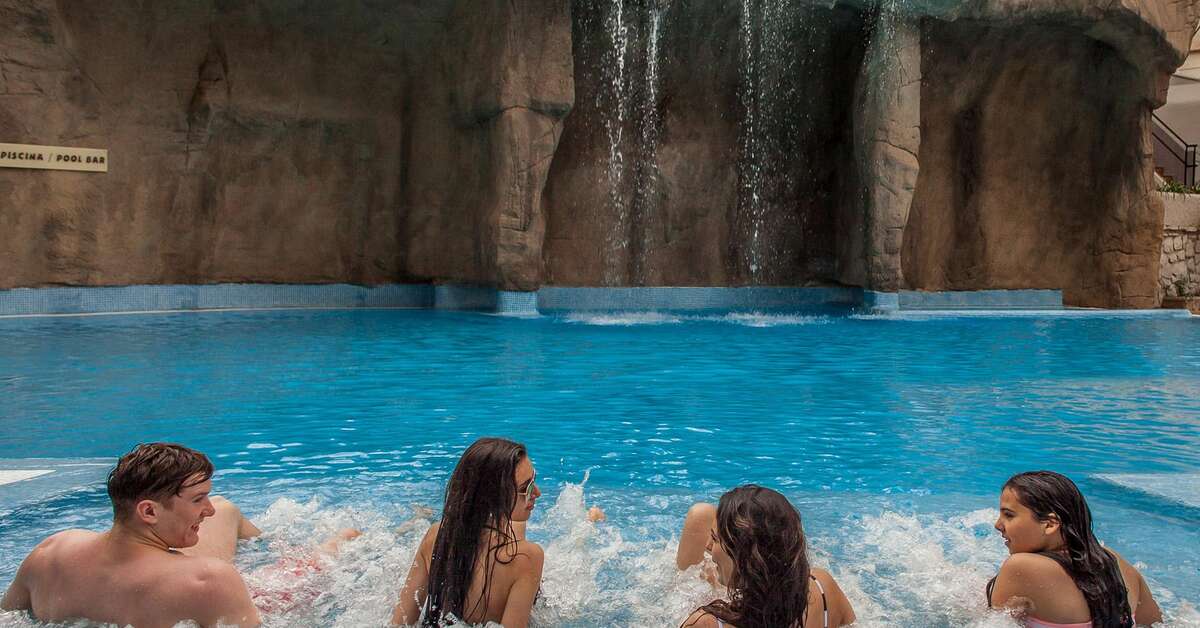 Ein Foto vom Pool im Hotel Magic Aqua Rock Gardens