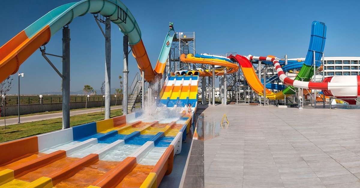 Een foto van het zwembad bij Aquasis De Luxe Resort & Spa