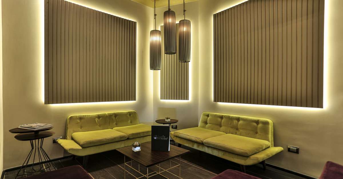 Een foto van het interieur van Palazzo Navona Hotel
