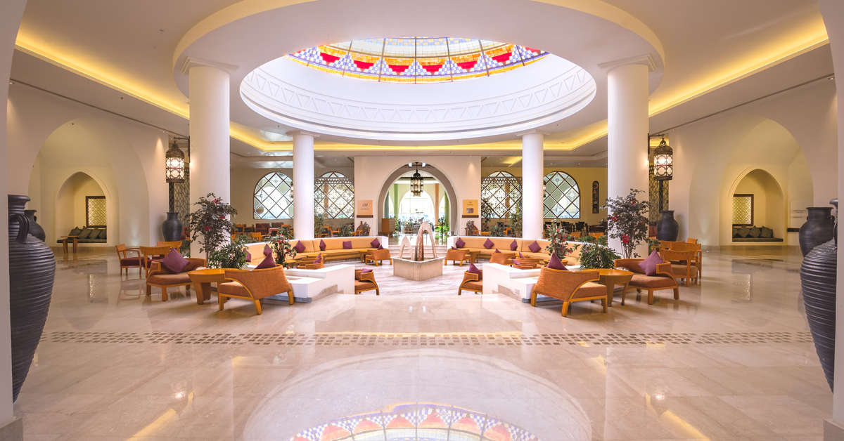 Een foto van het interieur van Hilton Marsa Alam Nubian Resort