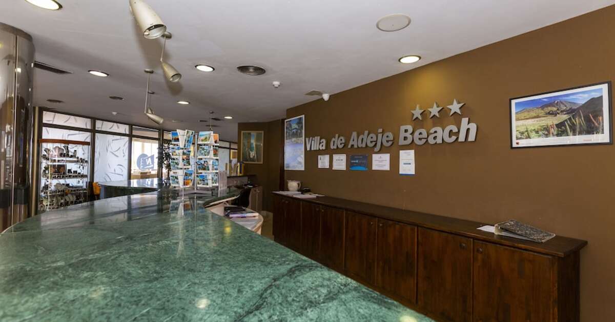 Een foto van het interieur van Hotel Villa de Adeje Beach
