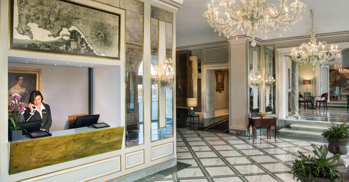 Een foto van Grand Hotel Santa Lucia