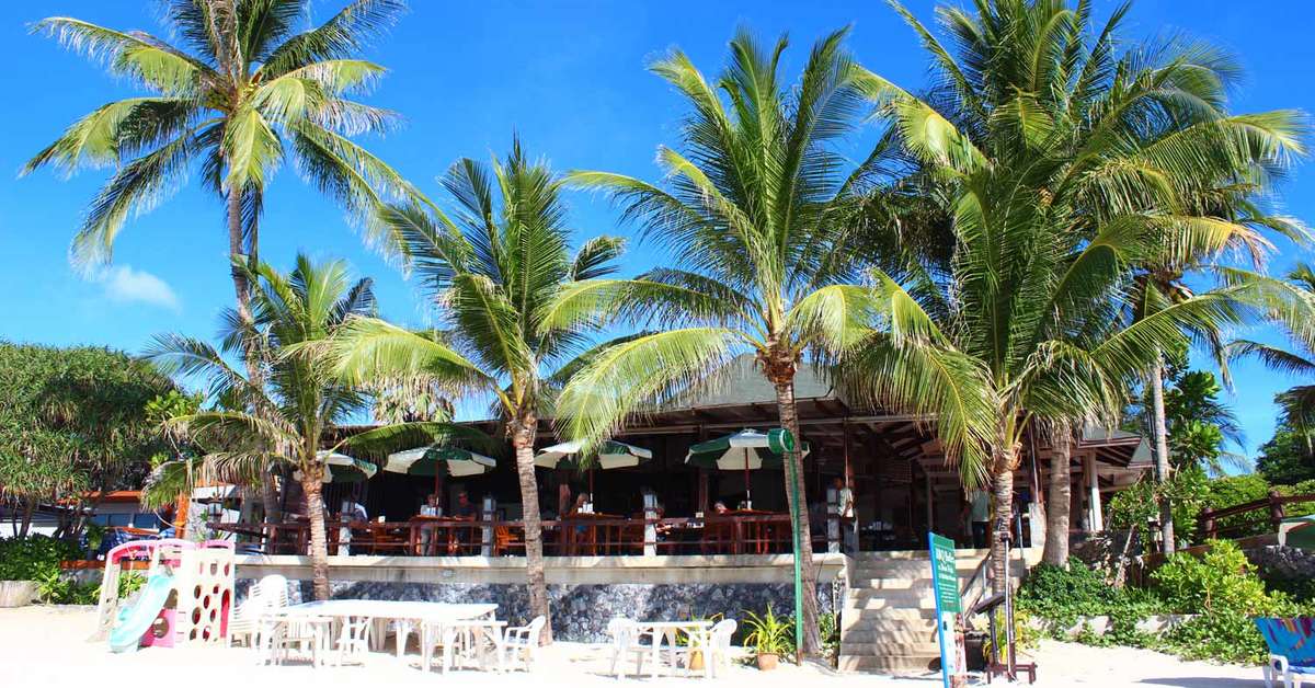 Een foto van het strand bij Banana Fan Sea Resort