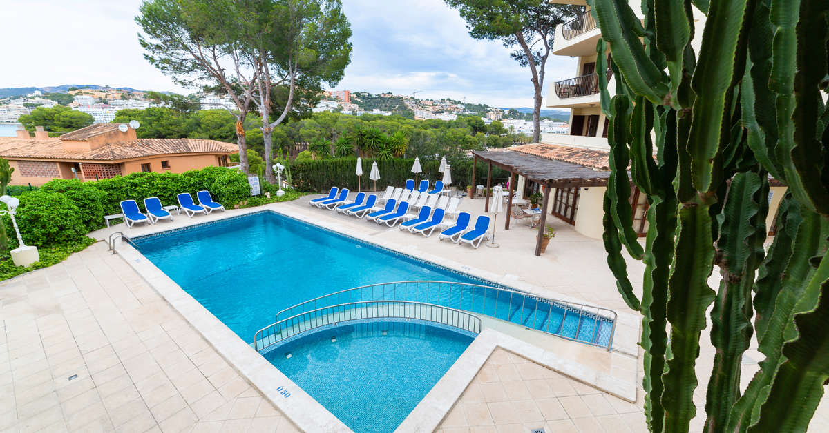 Ein Foto vom Pool im Casa Vida Apartments