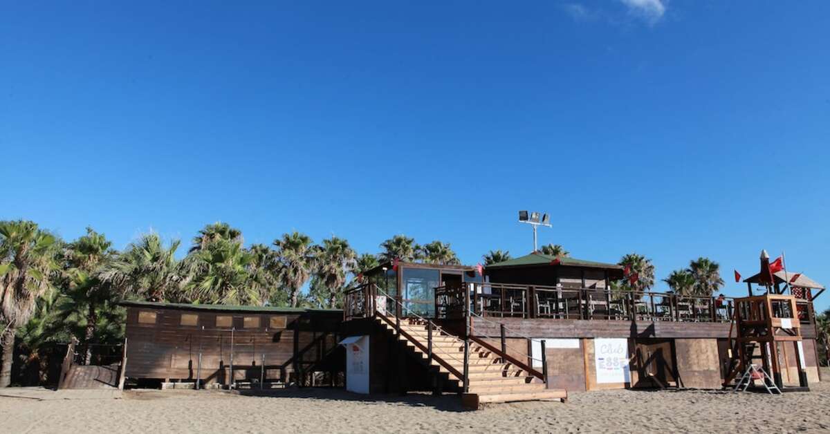 Een foto van het strand bij Club Esse Sunbeach