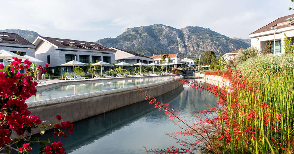 Een foto van de buitenkant van D-Resort Göcek