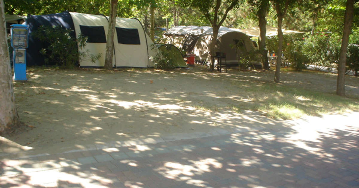 Een foto van de buitenkant van Camping Tahiti