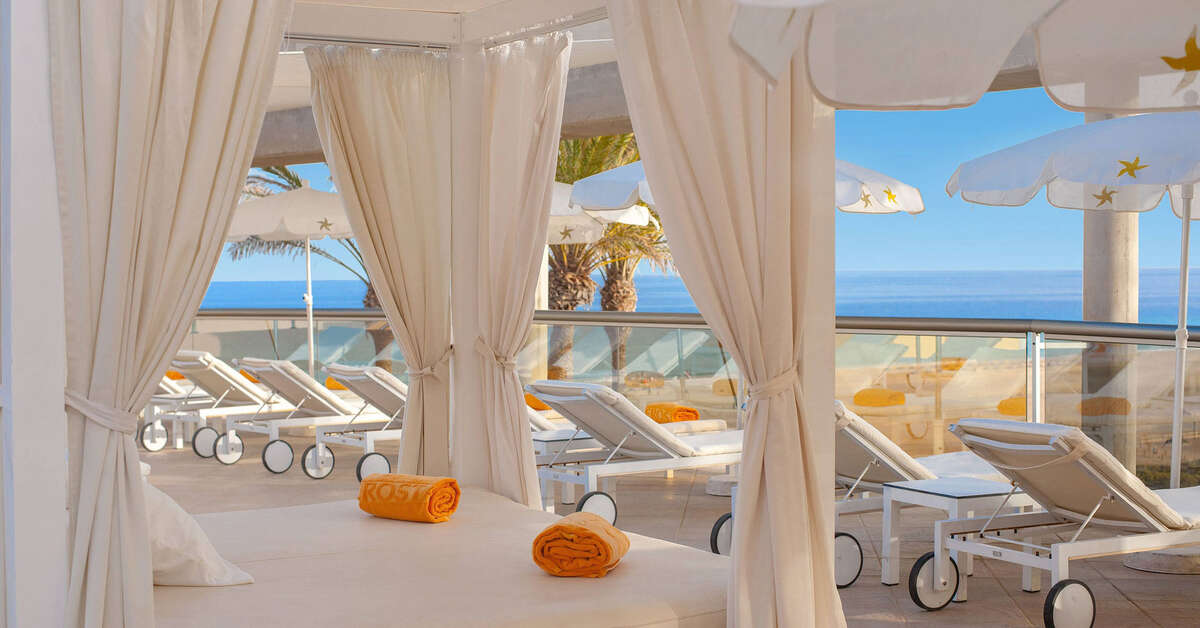 Een foto van het terras bij Iberostar Selection Fuerteventura Palace
