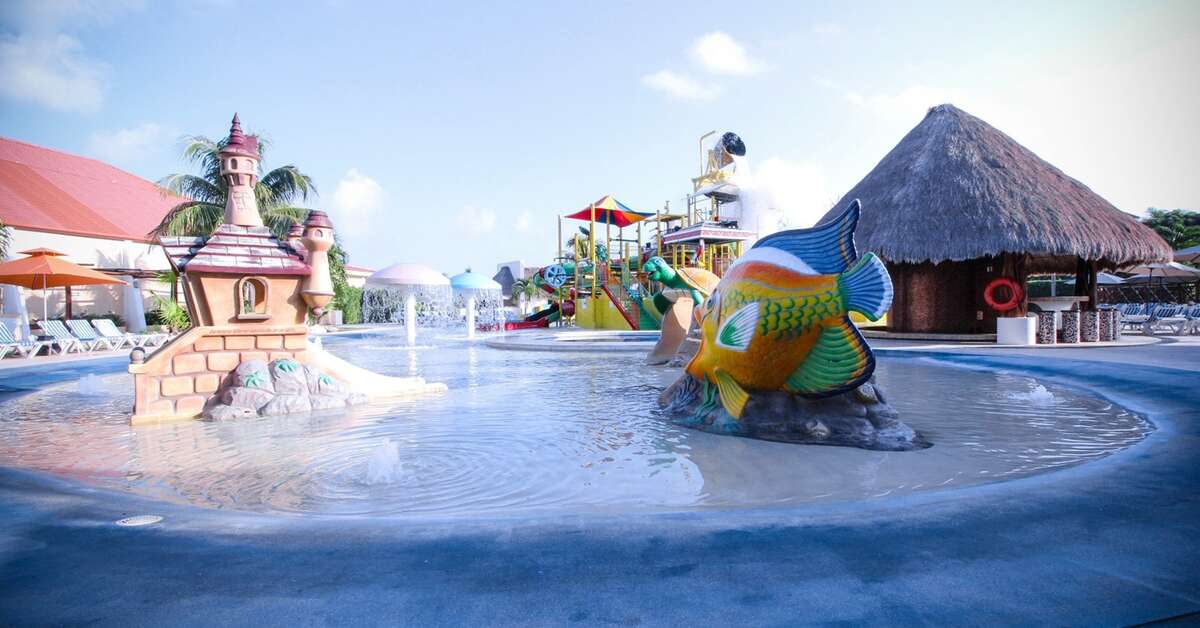 Een foto van de faciliteiten bij All Ritmo Cancun Resort & Waterpark