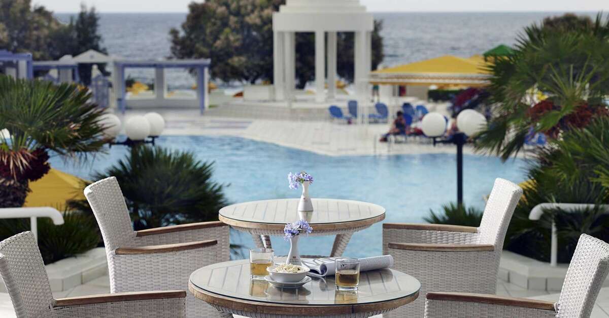Een foto van de faciliteiten bij Serita Beach Hotel