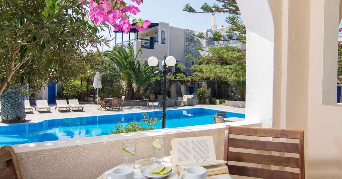 Een foto van het zwembad bij Paradise Resort