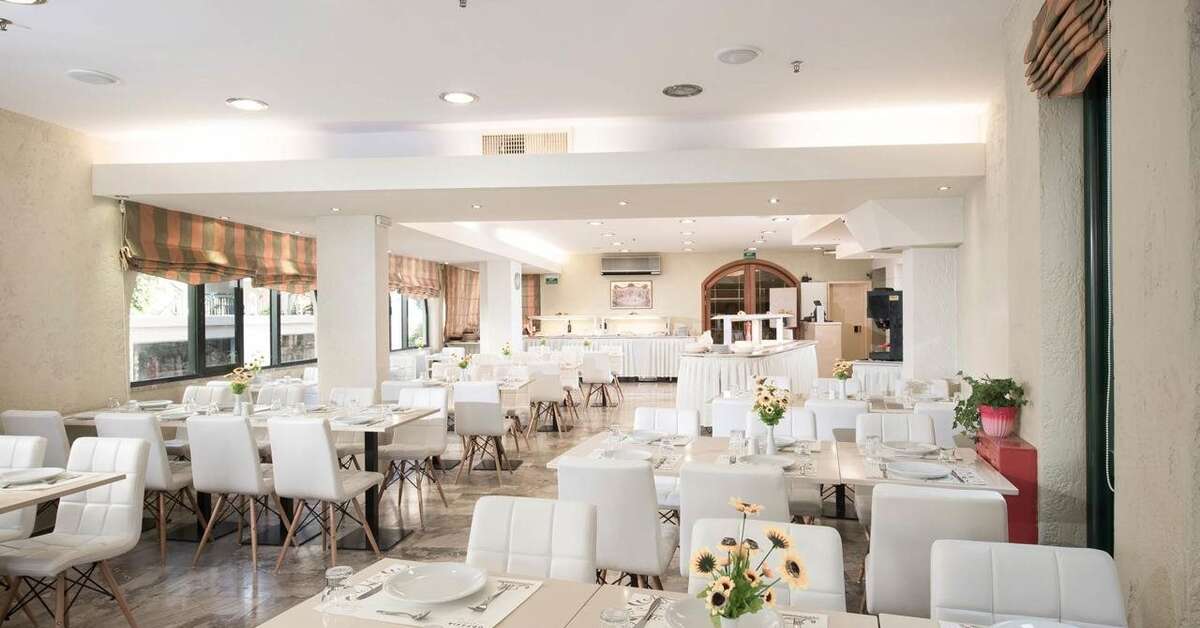 Een foto van de faciliteiten bij Odyssia Beach Hotel