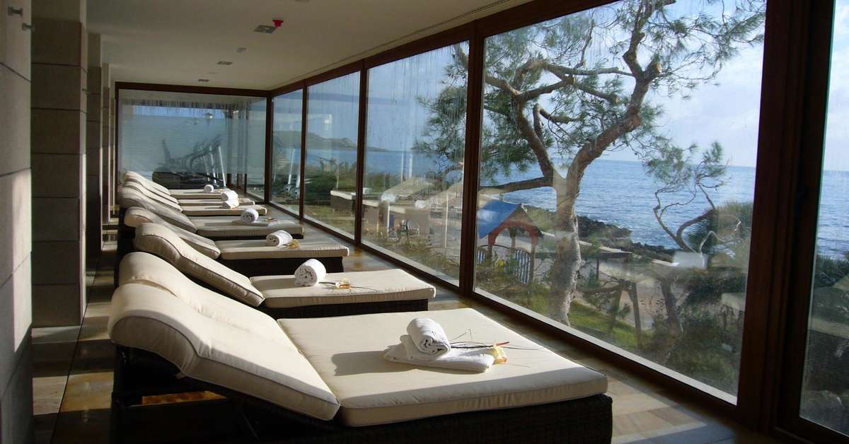 Een foto van de faciliteiten bij Grupotel Aguait Resort & Spa