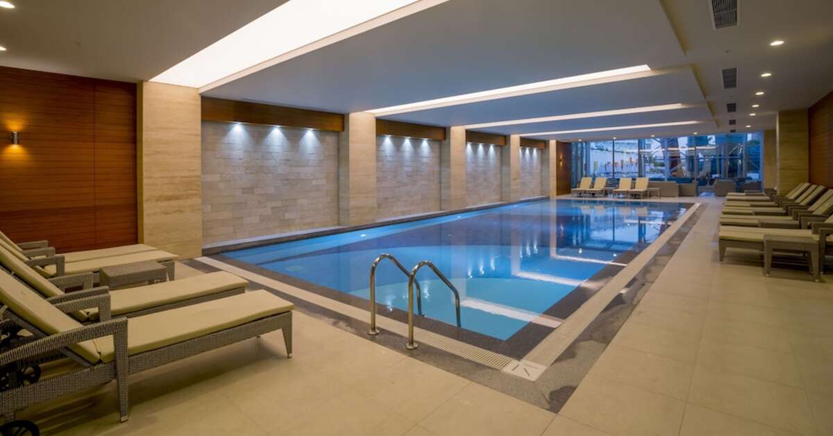 Ein Foto vom Pool im Side Sunport Hotel & Spa