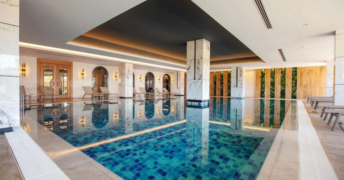 Een foto van het zwembad bij Alarcha Hotels & Resort