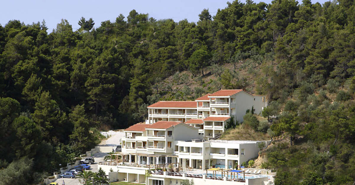 Ein Foto von der Außenansicht des Kanapitsa Mare Hotel & Spa