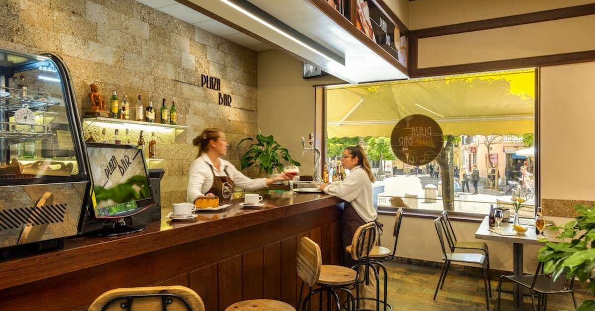Een foto van de faciliteiten bij Hotel de Francia y Paris