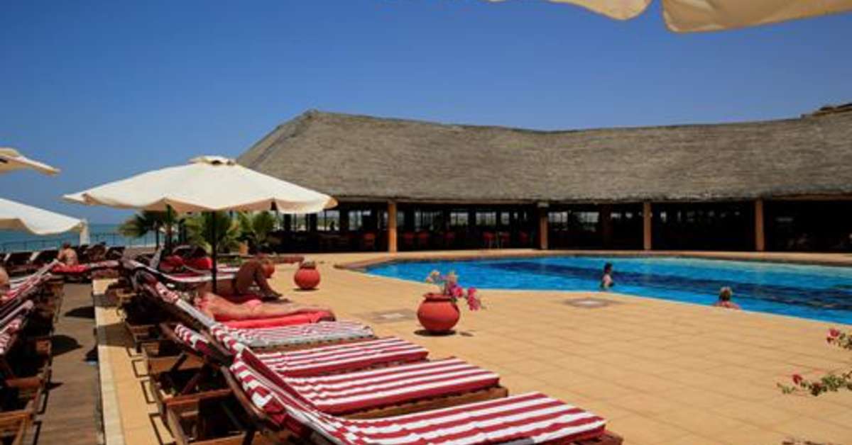 Een foto van het zwembad bij Royal Horizons Baobab
