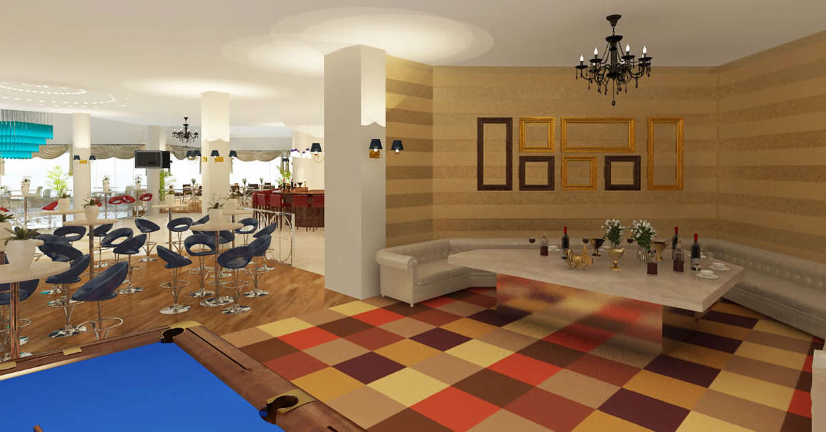 Een foto van het interieur van Garcia Resort & Spa