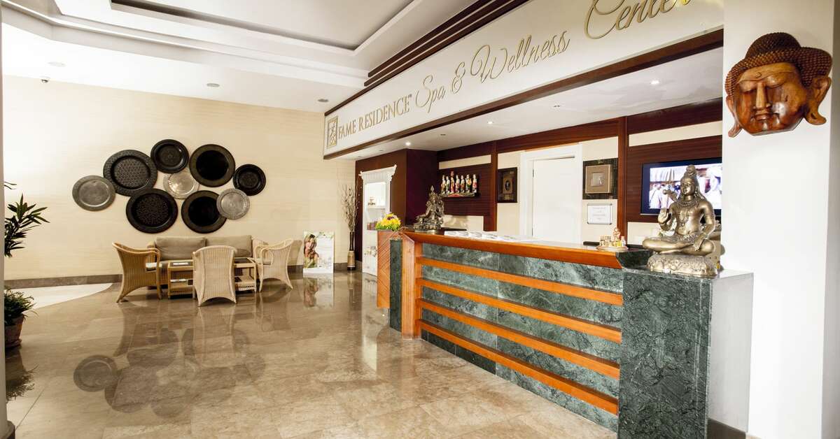 Een foto van de faciliteiten bij Fame Residence Kemer & Spa