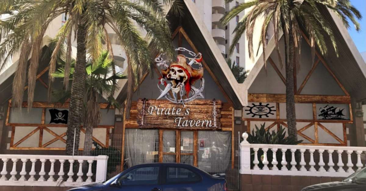 Een foto van de buitenkant van Magic Tropical Splash Aparthotel