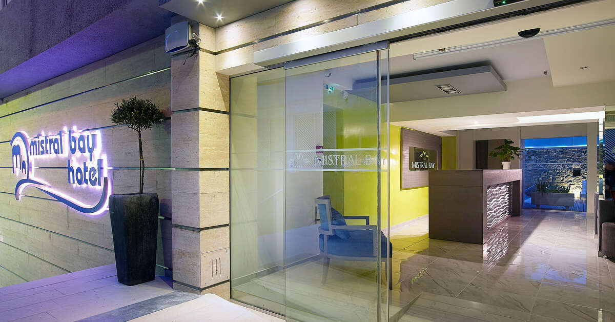 Een foto van het interieur van Mistral Bay