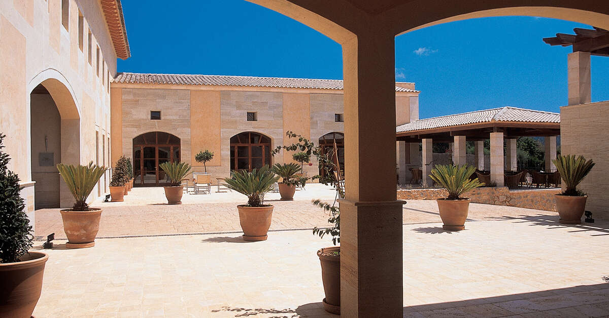 Ein Foto von der Außenansicht des Pula Suites Boutique Resort