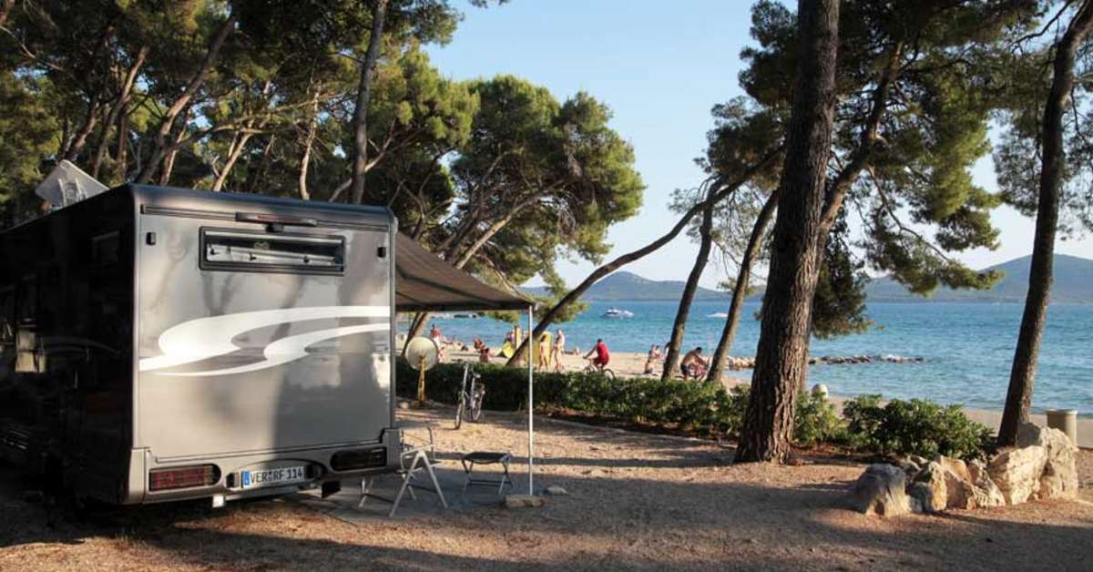 Een foto van de buitenkant van Camping Park Soline