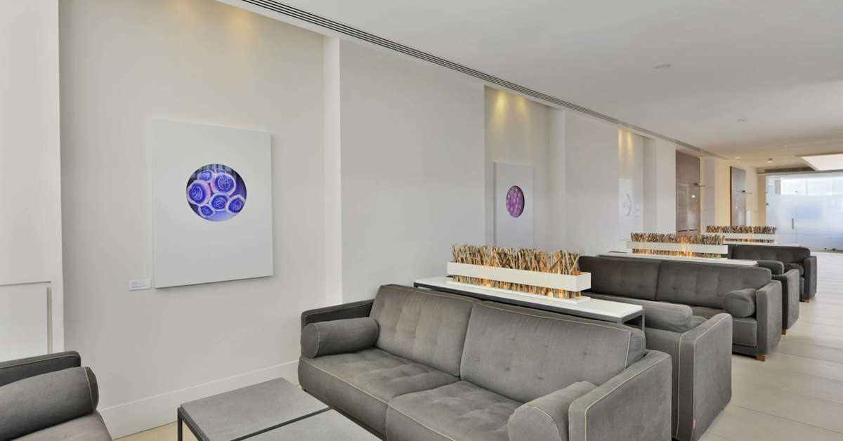 Een foto van het interieur van Capo Bay Hotel